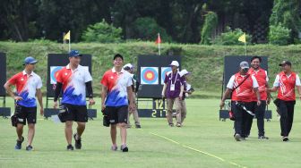 Tim Coumpound Putra Panahan Kandas, Putri Melaju ke Final