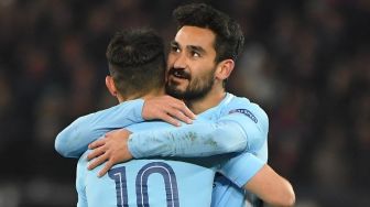 Manchester City Cukur Basel 0-4, Gundogan Cetak Dua Gol