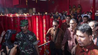 Kuatkan Nilai Pancasila, UKP PIP Kunjungi Vihara Dharma Bakti