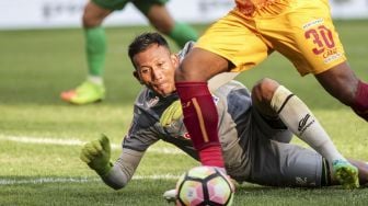 Suasana pertandingan perebutan peringkat ketiga Piala Presiden 2018 di Stadion Utama Gelora Bung Karno (SUGBK), Senayan, Jakarta, Sabtu (17/2/2018), antara Sriwijaya FC vs PSMS Medan. [Suara.com/Kurniawan Mas'ud]