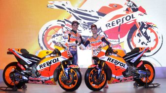 Peluncuran Motor Baru Tim Repsol Honda