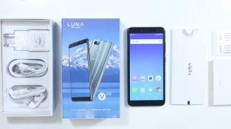 LUNA V Lite, Smartphone Fullscreen Dibanderol Rp1 Jutaan