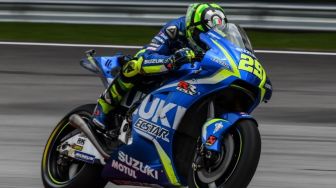 Bos Suzuki Akui Iannone Belum Klik dengan Motor GSX-RR Terbaru