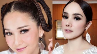 Foto Culun Maia Estianty-Mulan Jameela, Cantikan Mana?