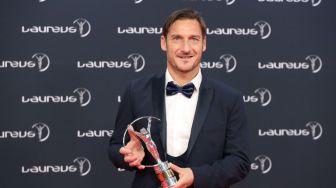 25 Tahun Perkuat AS Roma, Totti Diganjar Laureus Award