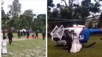 Helikopter Polisi Dipakai Pengantin, Ini Respons Mabes Polri