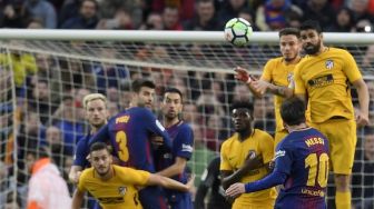 Barcelona Libas Atletico, Messi Cetak Gol ke-600