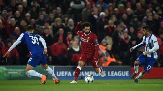 Imbang Tanpa Gol Lawan Porto, Liverpool Melaju ke Perempat final