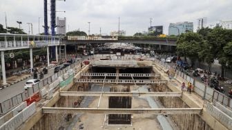 Underpass Mampang-Kuningan Diuji Coba Pekan Ini