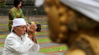 Sembahyang Nyepi di Jakarta