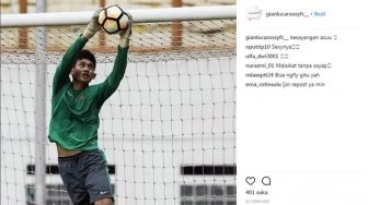 Persija Resmi Kontrak Kiper Timnas U-19