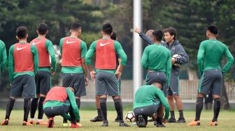 Timnas Indonesia U-23 vs Palestina, Luis Milla akan Rotasi Pemain