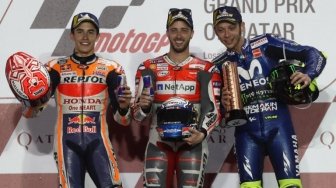 Naik Podium Tertinggi di Losail, Ini Komentar Dovizioso