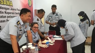 Sabu-sabu Masuk Lapas, Ratusan Sipir Penjara Tangerang Tes Urine