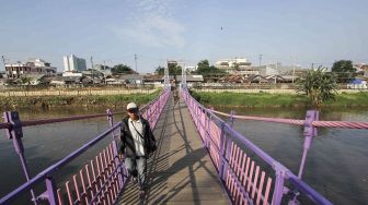 Jembatan Gantung Baru Jati Pulo