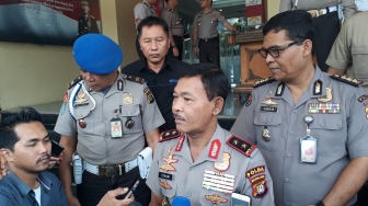 Polisi Razia Preman saat Penutupan Asian Games