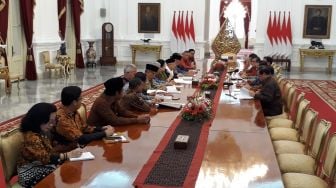 Jokowi Ngobrol soal Pembinaan Ideologi Pancasila dengan Megawati