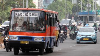 Sempat Dikandangi, 20 Kopaja Kembali Diizinkan Mengaspal