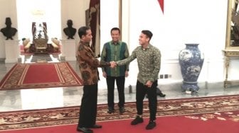 Pagi Ini, Egy Maulana Vikri Bertemu Presiden Jokowi