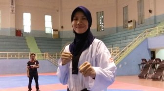 Taekwondo Putri Indonesia Ini Tak Berpuas Diri Raih Emas di Test Event