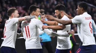 Inggris Tundukkan Belanda Lewat Gol Lingard