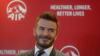 Line-up 2019: David Beckham Lempar Bola dalam Misi Luar Angkasa