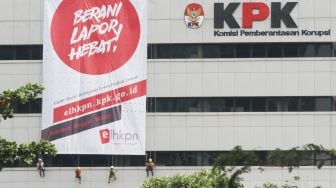 Spanduk Ajakan Lapor Harta Kekayaan