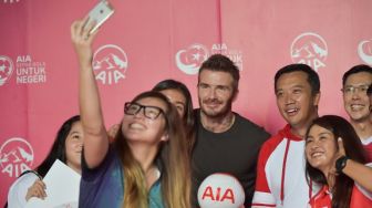 David Beckham, Sosok Megabintang yang Membumi