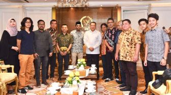 Ditemui Musisi, Ketua DPR Pastikan RUU Permusikan Segera Rampung