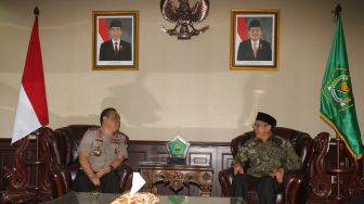 Wakapolri Bertemu Menteri Agama