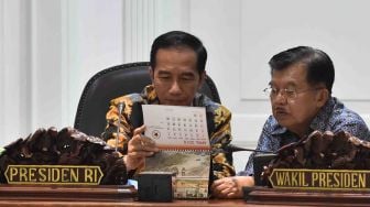 Jokowi-JK Pimpin Ratas Idul Fitri