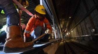 Pembangunan Infrastruktur MRT Hampir Rampung