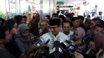 Sandiaga Sebut Revitalisasi Pasar Blok G Sebelum Ramadan