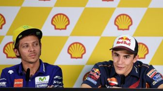 Cegah Konfrontasi, Jumpa Pers MotoGP AS Tanpa Rossi dan Marquez