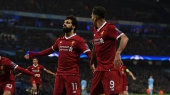 Berbagi Gol di Etihad, Salah dan Firmino Torehkan Sejarah