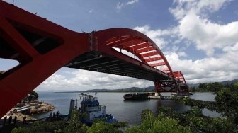 Mau Buang Air Kecil di Atas Jembatan Youtefa Jayapura, Pemuda Ini Malah Terjun ke Laut