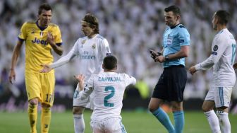 Dihajar Juventus di Bernabeu, Carvajal: Madrid Tetap Layak Lolos