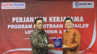 MOU BRI dan Lotte Shopping Indonesia