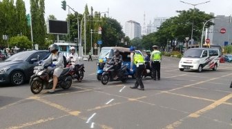 Olah TKP, Polisi Tak Hadirkan Model Penabrak Sopir Ojol