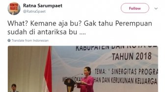 Ratna Sarumpaet Sindir Iriana Jokowi, Bikin Publik Kesal