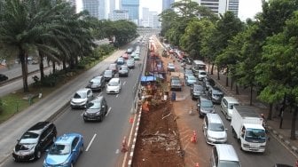 Jalan Sudirman Jadi Empat Jalur