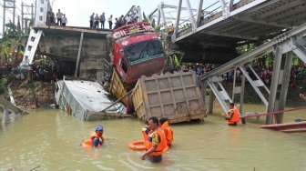 Jembatan Cincin Lama Diduga Ambruk Karena Kegagalan Konstruksi