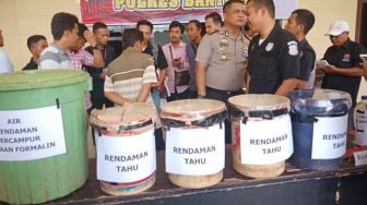 Waspada, Beredar Tahu Bercampur Pengawet Mayat