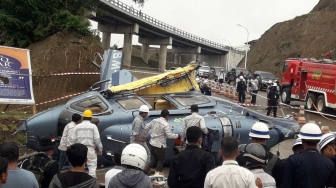 Begini Kronologi Helikopter Pekerja Cina Jatuh di Morowali