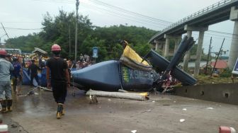 Helikopter Jatuh di Morowali, 1 Tewas karena Kaki Kanan Putus