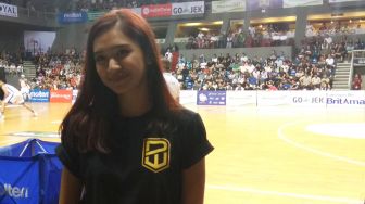 Mikha Tambayong Deg-degan Tonton Final IBL 2018