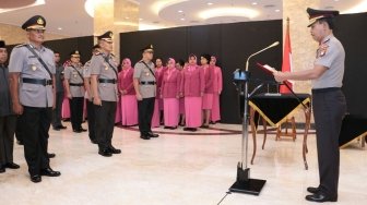 Kapolda Pimpin Sertijab Dirlantas Hingga Kapolres Bandara Soetta