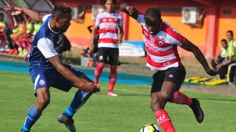 Sempat Tertinggal, Madura United Taklukan Arema FC
