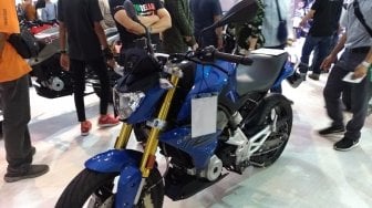 Gagahnya Moge BMW yang Dibeli Roy Suryo di IIMS 2018