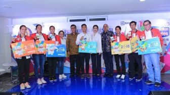 BRI Beri Asuransi DASETERA dan Personal Accident ke Atlet Tenis